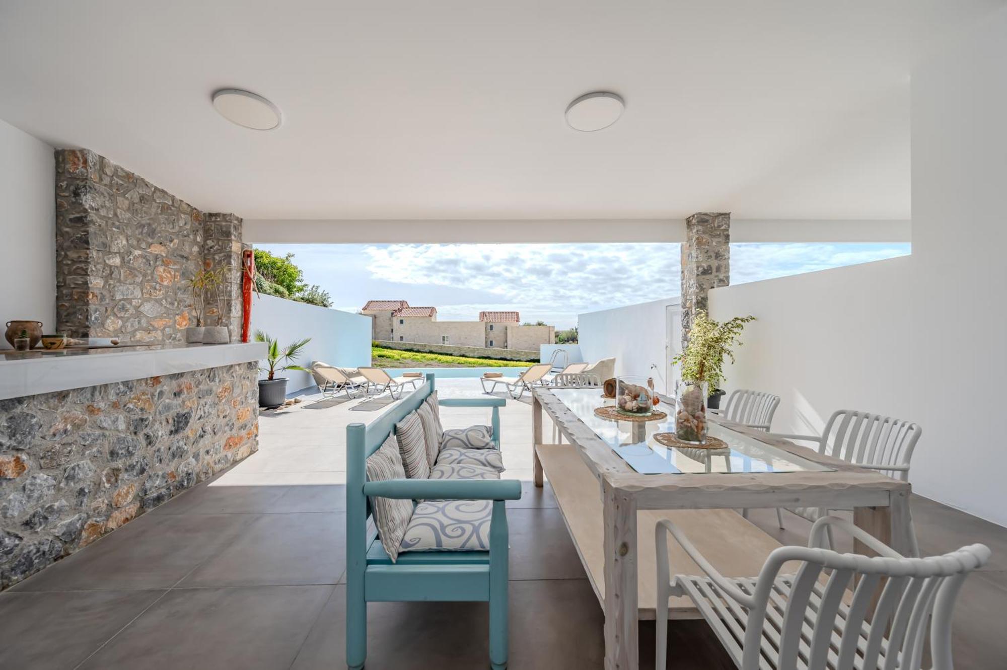Mythos Villas Damnoni Extérieur photo