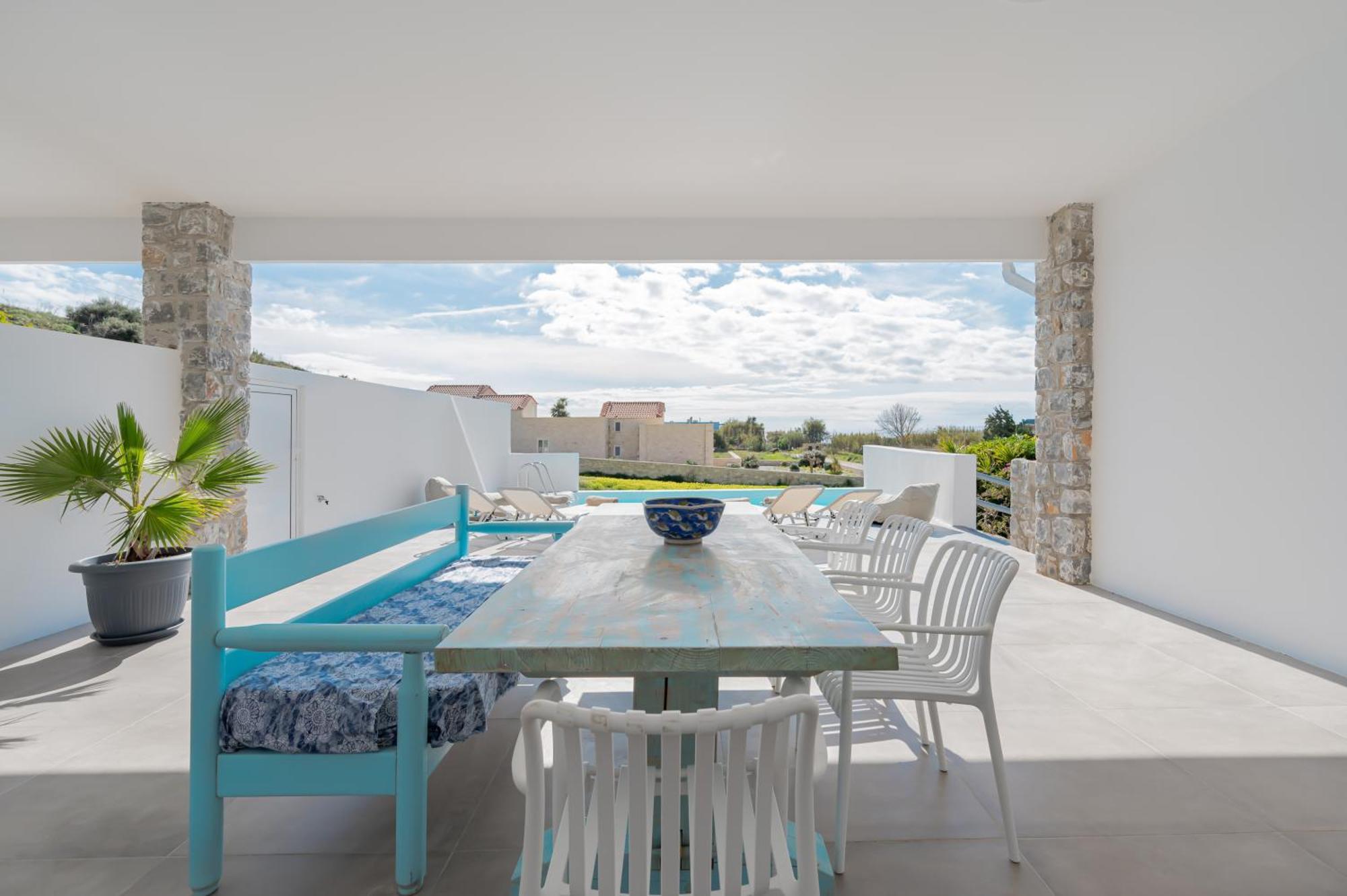 Mythos Villas Damnoni Extérieur photo