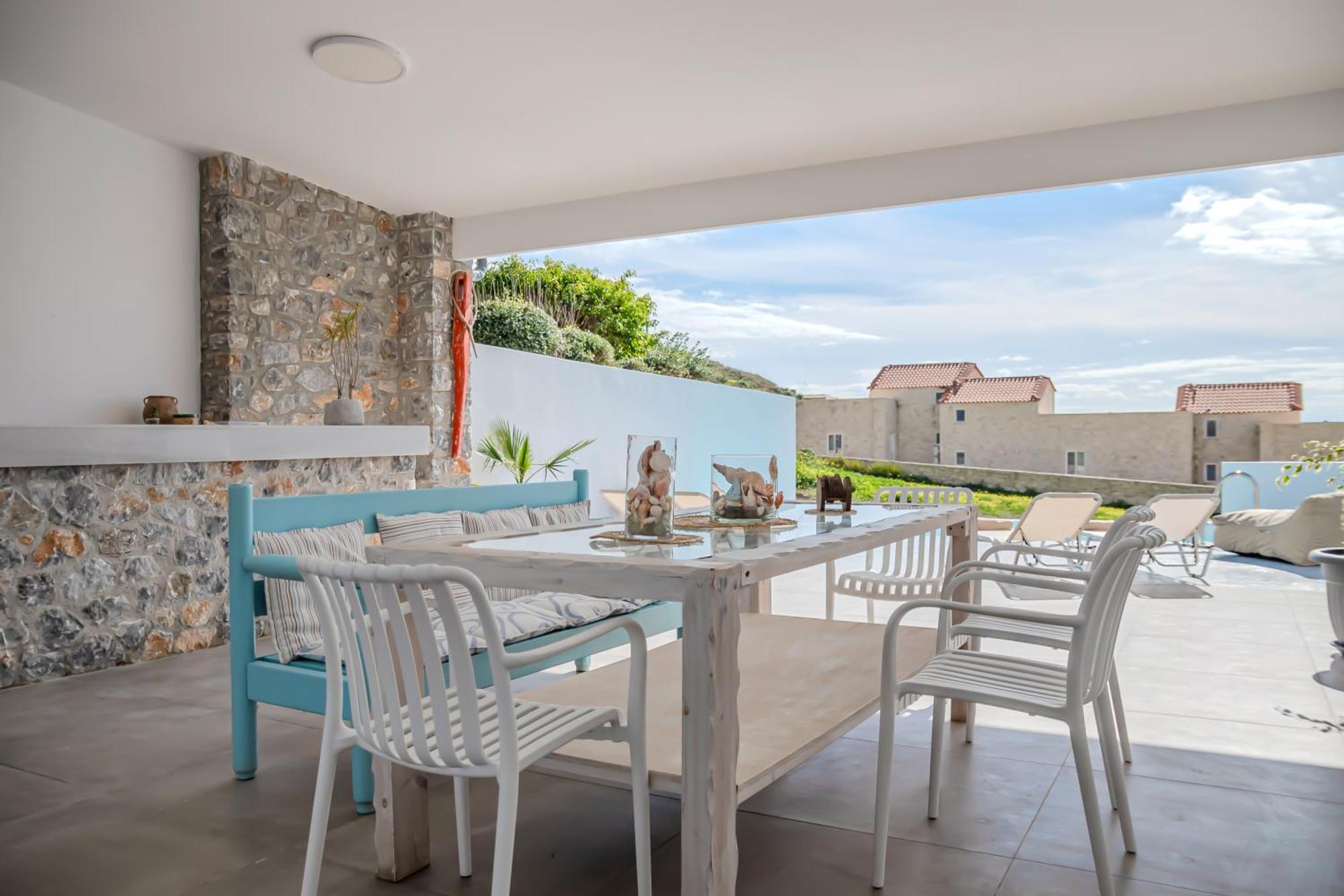 Mythos Villas Damnoni Extérieur photo